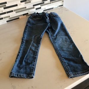 Girls adjustable jeans